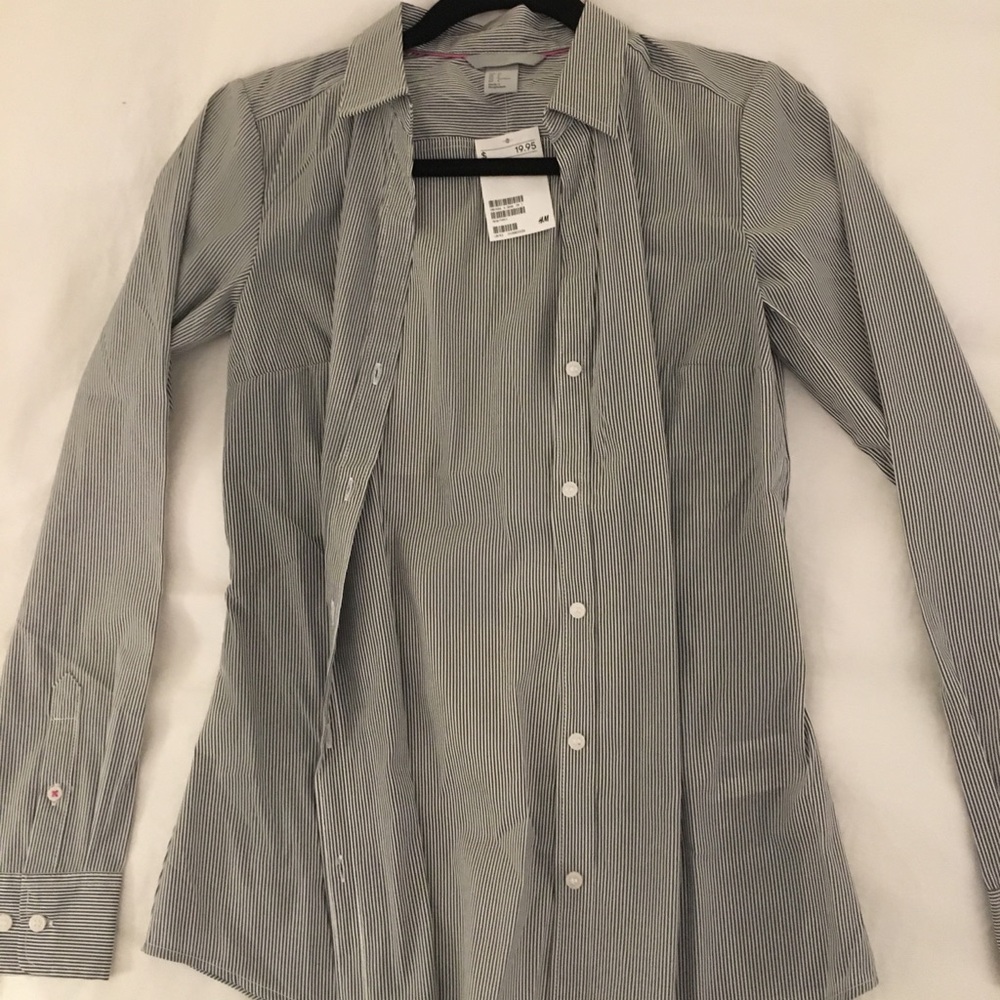 stripe dress shirt